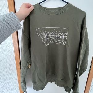 Sage Green Montana Sweatshirt